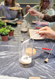 Terrarium Making Workshop - Manchester Team Building