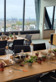Terrarium Making Workshop - Manchester Team Building