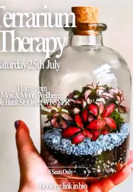 Terrarium Therapy Workshop