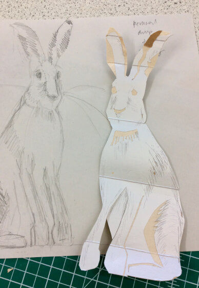 Tetrapak Animals Drypoint Printing Workshop