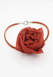 Textile Rose Choker Necklace Workshop