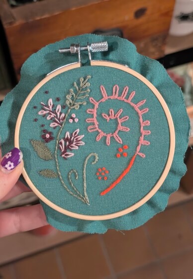 Texture and Detail Embroidery Workshop