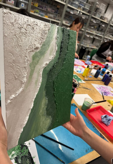 Textured Abstract Painting Workshop