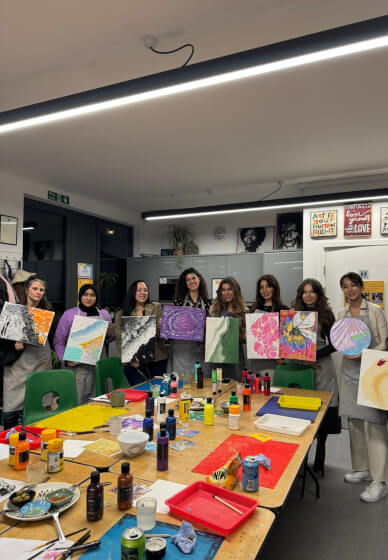 Textured Abstract Painting Workshop