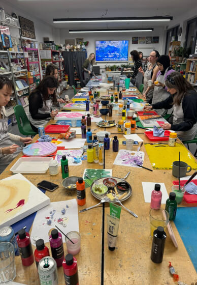 Textured Abstract Painting Workshop