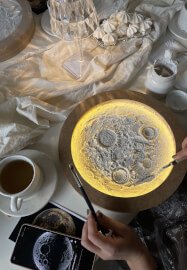 Textured LED Moon Art Workshop