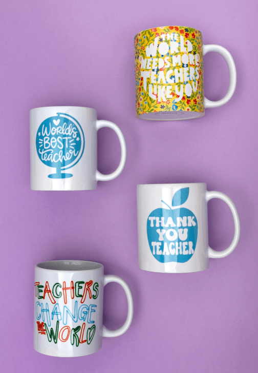 Thank You Teacher Personalised Mug