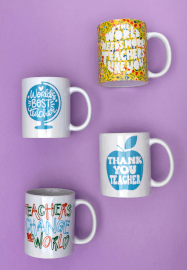 Thank You Teacher Personalised Mug