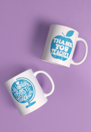 Thank You Teacher Personalised Mug