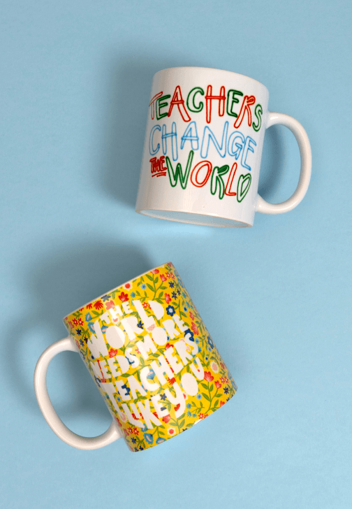 Thank You Teacher Personalised Mug