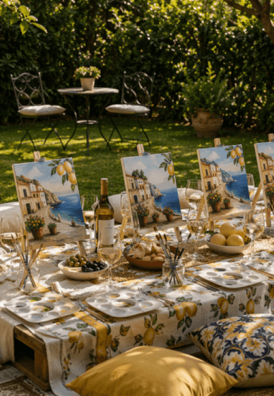 The Art Escape (Sicilian Paint and Sip)