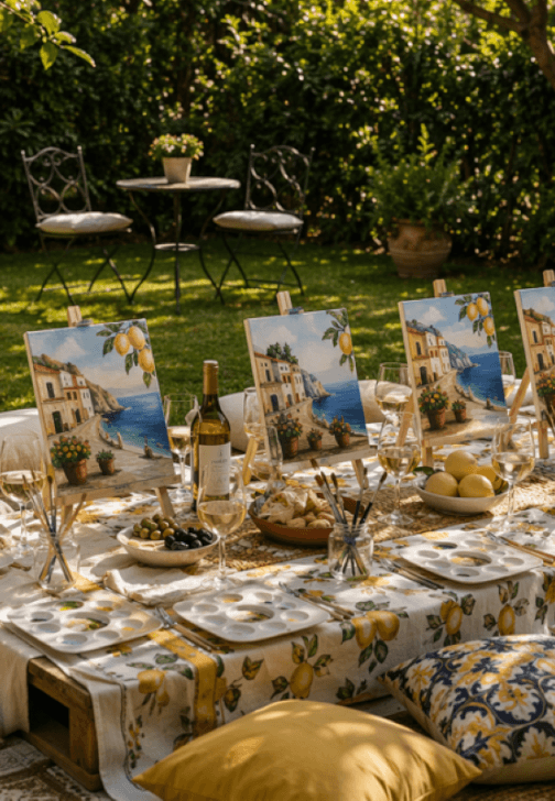 The Art Escape (Sicilian Paint and Sip)
