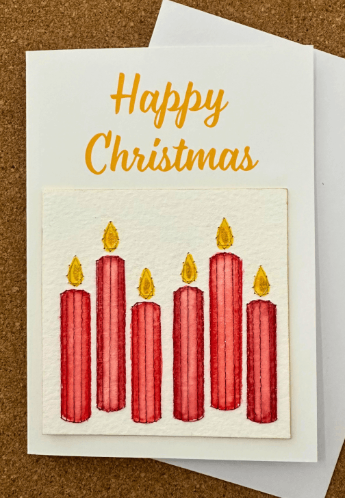 The Art of Paper Embroidery - Christmas Card Workshop