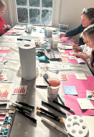 The Art of Paper Embroidery - Christmas Card Workshop
