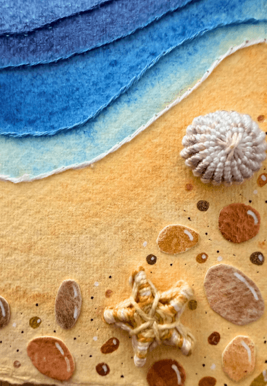 The Art of Paper Embroidery - on the Shoreline Workshop