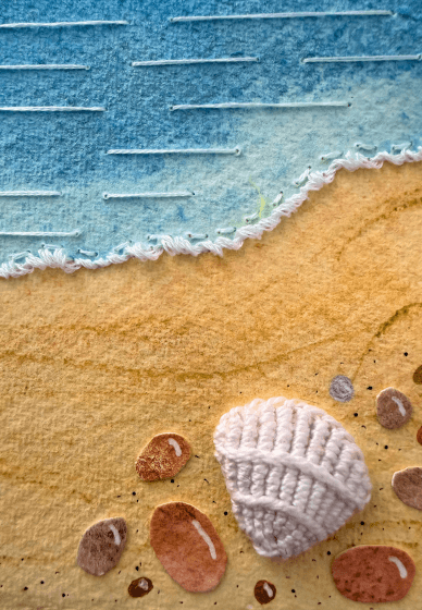 The Art of Paper Embroidery - on the Shoreline Workshop