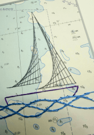 The Art of Paper Embroidery - Sew a Boat Taster Workshop