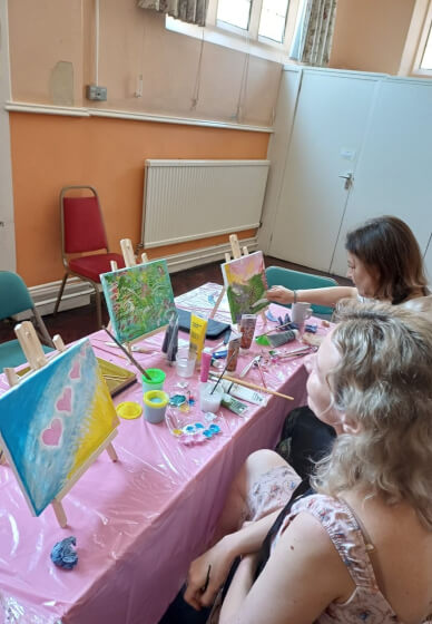 The Gallery Reset - Intuitive Painting Class
