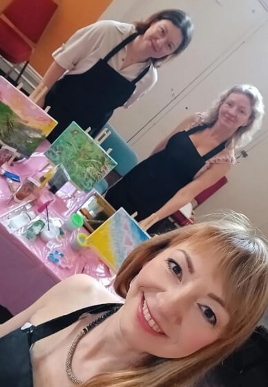 The Gallery Reset - Intuitive Painting Class