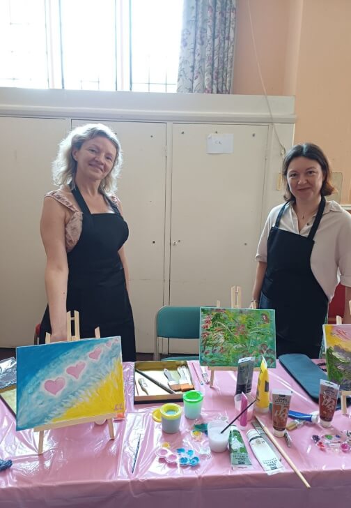 The Gallery Reset - Intuitive Painting Class