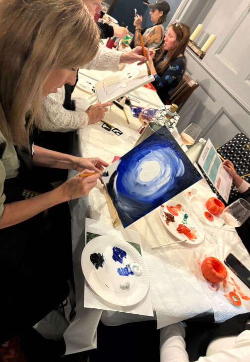 The Painted Realm - Romantasy Sip and Paint Experience