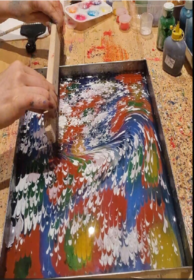 Therapeutic Marbling Workshop