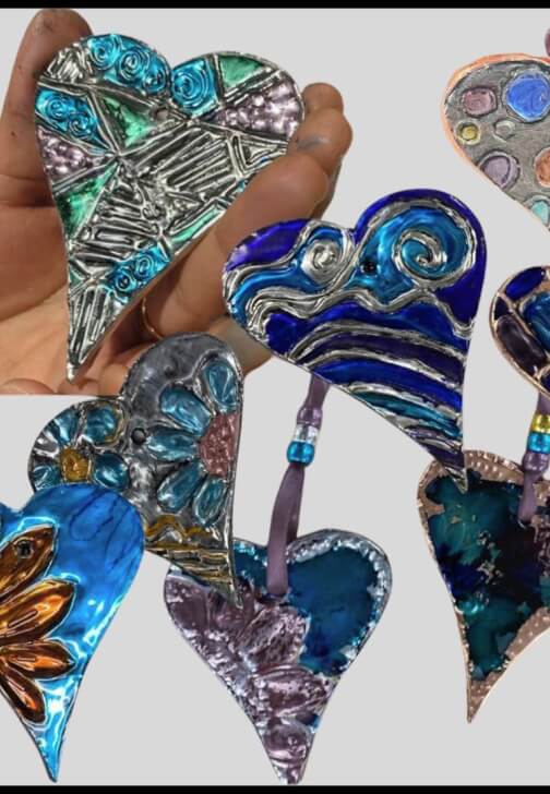 Embossed Hanging Decorations Workshop
