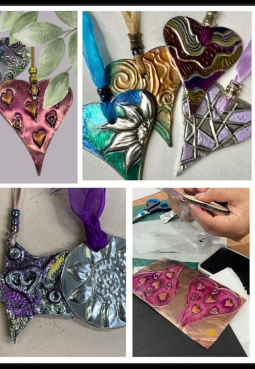 Embossed Hanging Decorations Workshop