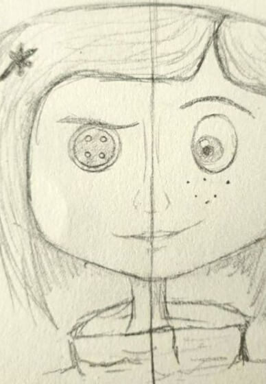 How To Draw Coraline  YouTube