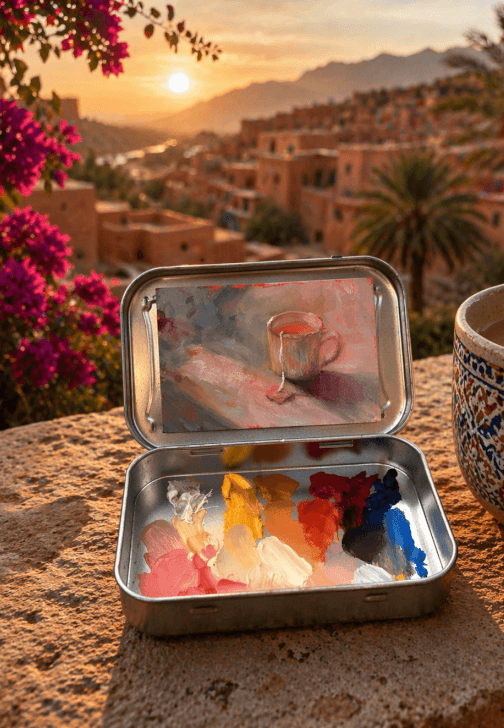 Tiny Oil / Acrylic Painting Class: Create Art in a Mint Tin