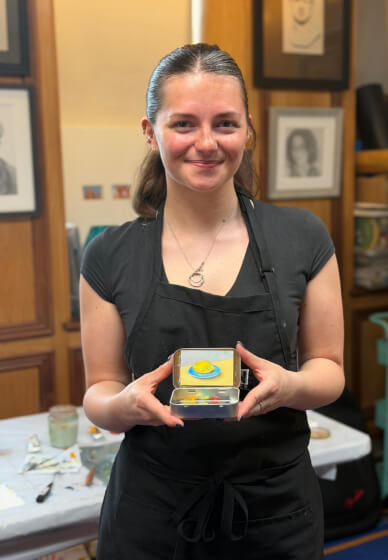 Tiny Oil / Acrylic Painting Class: Create Art in a Mint Tin