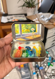 Tiny Oil / Acrylic Painting Class: Create Art in a Mint Tin