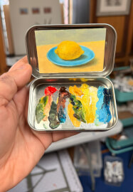 Tiny Oil / Acrylic Painting Class: Create Art in a Mint Tin