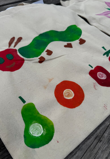 Tote Bag Painting Workshop for Hen Parties