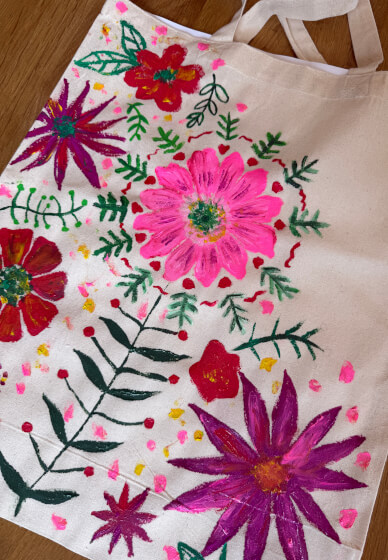 Tote Bag Painting Workshop for Hen Parties