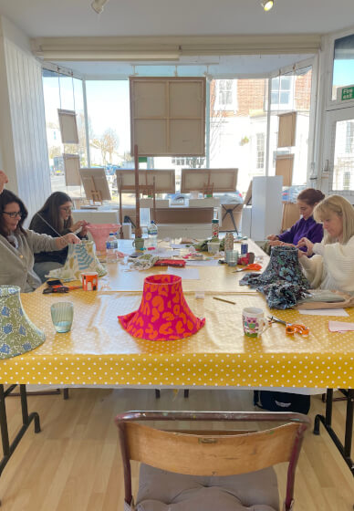 Traditional Lampshade Making Workshop