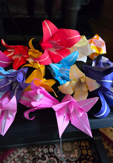 Transparent Origami Workshop