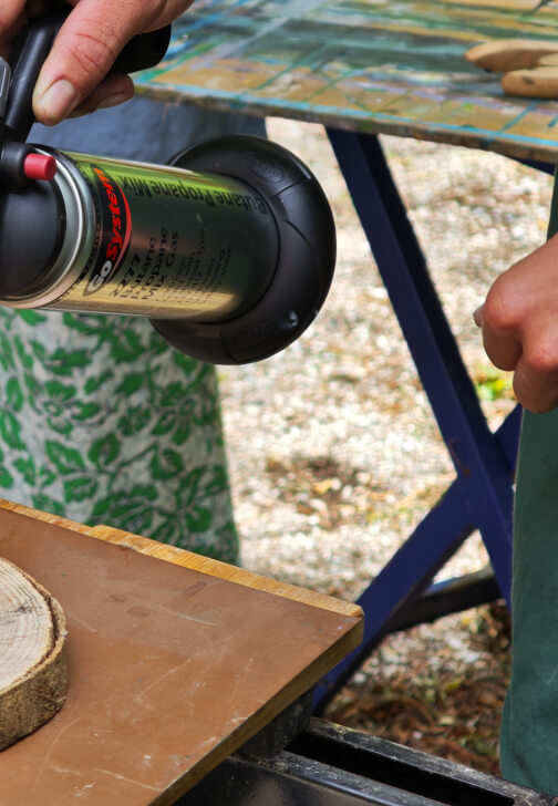 Tree Ring Wood Prints Workshop