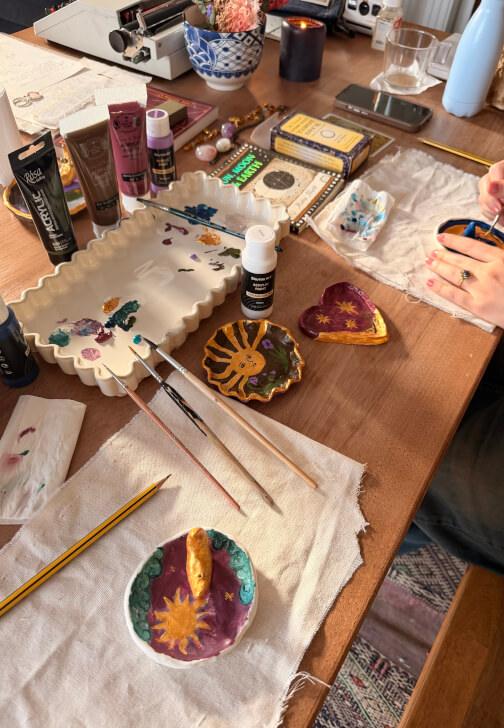Trinket Painting and Ring Making Workshop