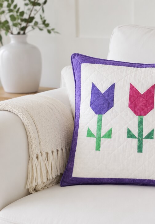 Tulips Applique Workshop with Janet Goddard
