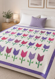 Tulips Applique Workshop with Janet Goddard
