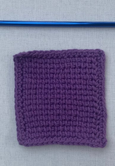 Tunisian Crochet Lesson for Beginners