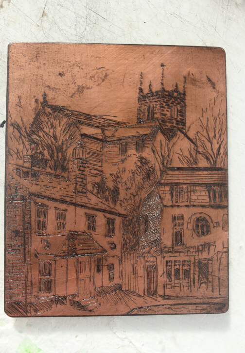 Tunnicliffe Etching Workshop Day