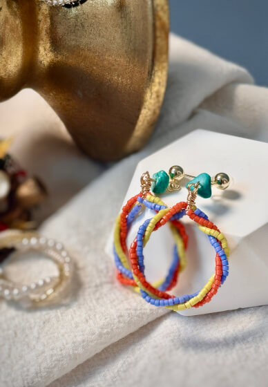 Twisted Beads Earring Making Workshop