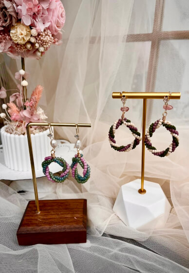 Twisted Beads Earring Making Workshop