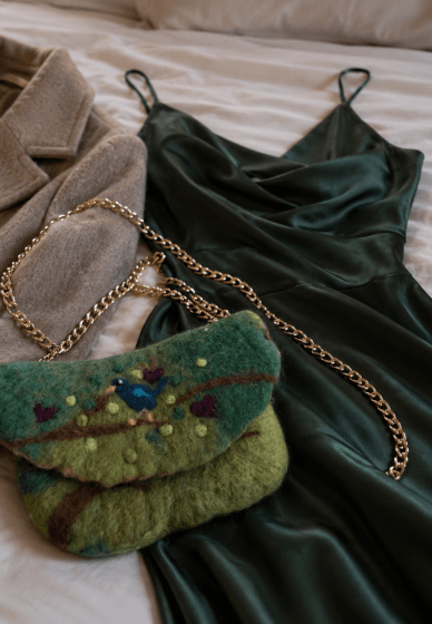 Two Projects in One Day - Wet Felted Purse and Picture Workshop