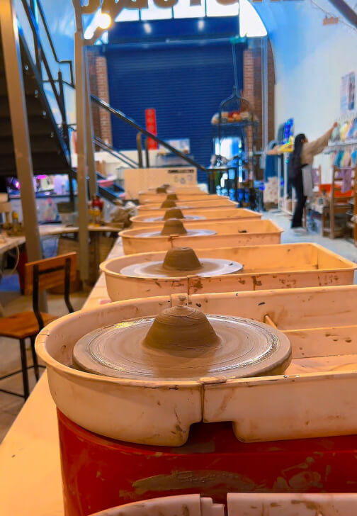 Ultimate Pottery Wheel Throwing and Painting Workshop