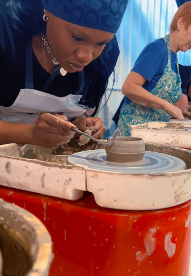 Ultimate Pottery Wheel Throwing and Painting Workshop