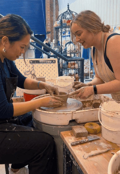Ultimate Pottery Wheel Throwing and Painting Workshop