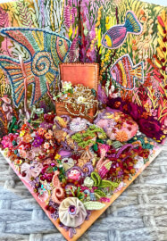 Under the Sea - Hand Embroidered Textural Display Workshop